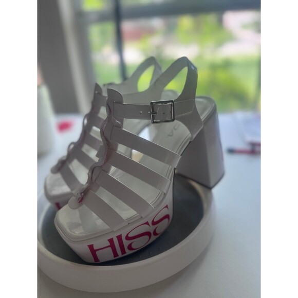 HISS Heels Rare Custom Megan Thee Stallion Snake Hot Girl Summer size 6.5 - Picture 1 of 4
